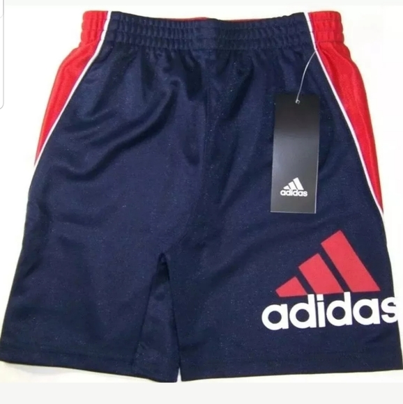 adidas Other - Adidas Navy/Red Athletic Shorts 6